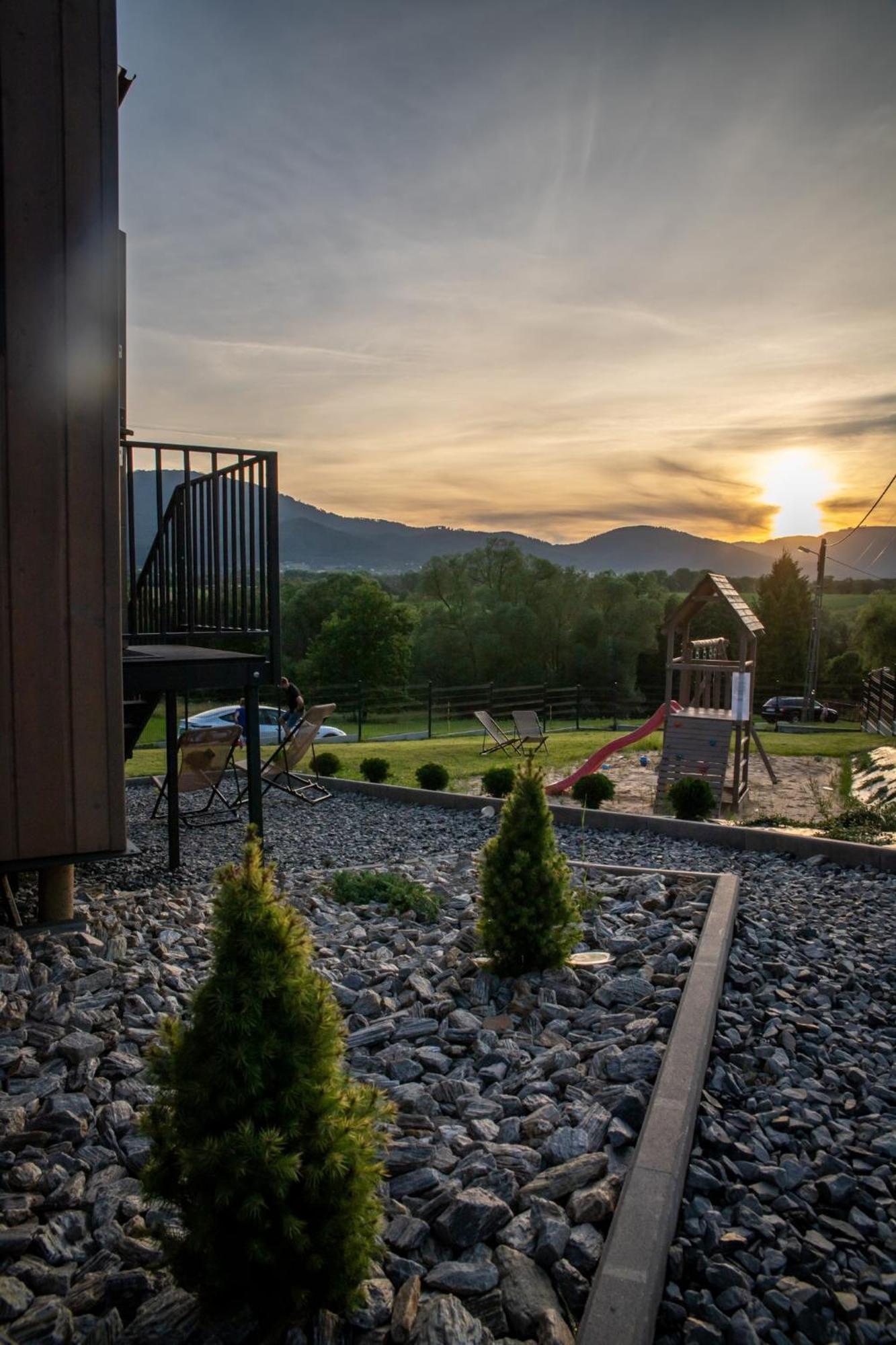Beskid Sielski - Klimatyczne Domki W Lipowej Z Widokiem Na Gory I Sauna - Dream Apart Żywiec Εξωτερικό φωτογραφία